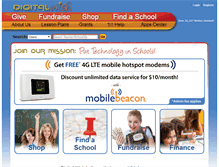 Tablet Screenshot of digitalwish.com